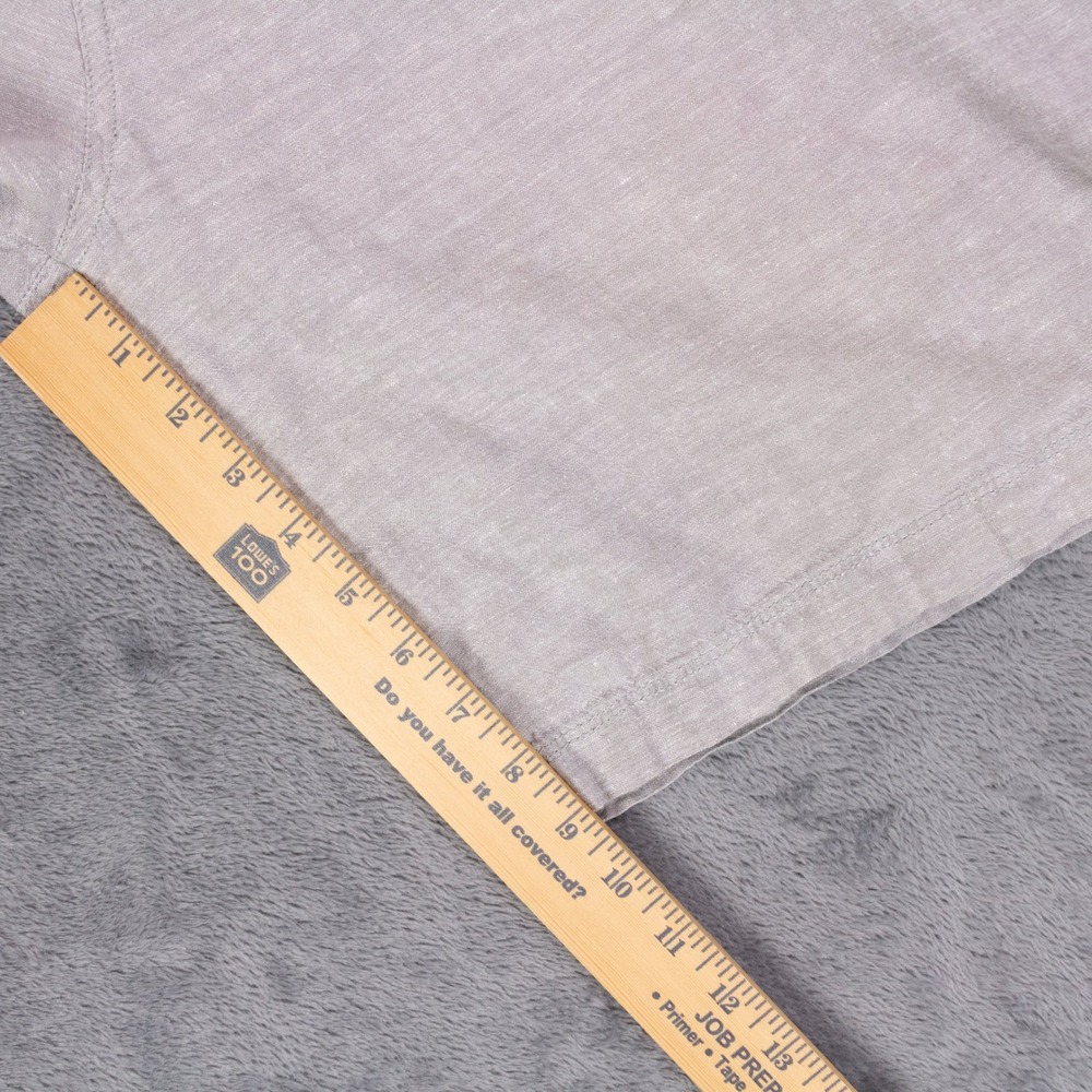 Patagonia Back Step Shorts Mens 38 Grey Hemp Cotton Breathable Flat Front 10" - Picture 10 of 12